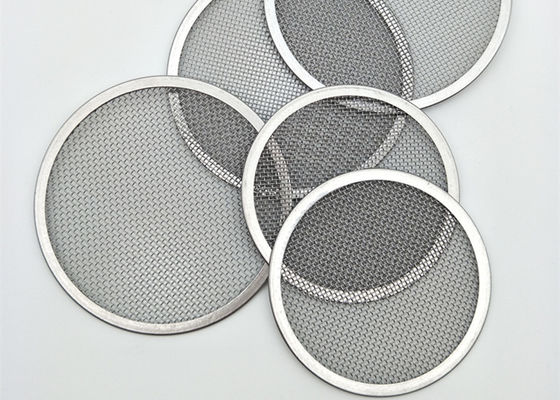 Chine Disque de filtre de grillage de 60 microns, nickel circulaire Monel de tamis filtrant en métal fournisseur