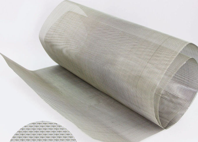 Maille d'armure toile de 150 microns, largeur adaptée aux besoins du client par filtre de tamis à mailles en métal
