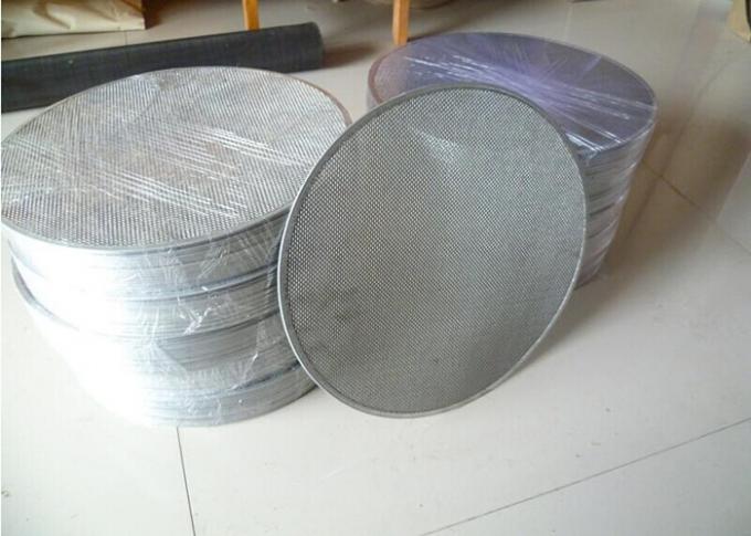 Forme ronde aérospatiale industrielle d'acier inoxydable de disque de filtre de grillage